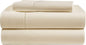LANE LINEN 100% Egyptian Cotton Bed Sheets Twin XL, Long Staple Soft & Comfy Sateen Weave No Pill Fade Resistant Machine wash Extra Long Twin Sheets for Hospital Bed - Ivory