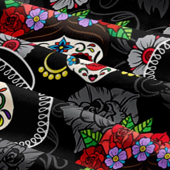 3D Print Halloween Skull Bedding Set Full,Halloween Duvet Cover and 2 Halloween Pillowcase Fashion Bed Set for Festival Decor