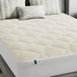 Novilla California King Mattress Topper - Cloud-Like Softness Mattress Pad with Plush Flannel, Electric Blanket Alternative for Cold Sleepers, Deep Pocket 8-21 Inch, Machine Washable