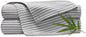 Pure Bamboo Full Sheets, Genuine 100% Organic Viscose Derived from Bamboo Bed Sheet Set, Luxuriously Soft & Cooling, Double Stitching, 2 Year Quality Promise (Full, Stripes)
