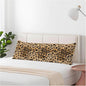 Leopard Print Decorative Body Pillowcase 20"X54", Cheetah Leopard Skin Brown Outdoor Body Pillow Covers Throw Pillow Cushion Covers Oversized Body Pillow Cases for Home Patio Office