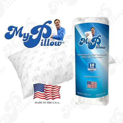 MyPillow Bedding Bed Pillows for Sleeping King Size, Gusseted for Back, Stomach or Side Sleepers - My Pillow Premium Pillow [King, Most Firm]