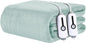 Electric Heated Blanket 90"x100" King Size - 4 Heat Settings & Dual Controllers, 10H Auto Shut Off, Ultra-Soft Coral Fleece Heated Blanket with Overheat Protection, Mint Green