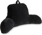 Holawakaka Adults Reading Pillow with Arms, Backrest Reading & Rest Pillows for Sitting Up in Bed, Bed Rest, Lounging, Working on Laptop,Arms Back Support Cushion for Men Women Teens, Black