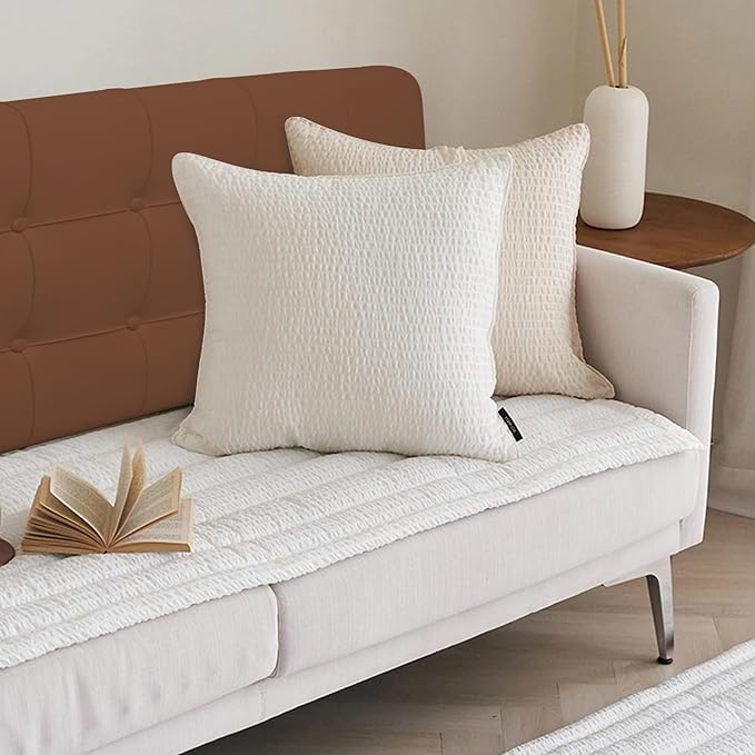 BCU King Size Headboard Pillow Upholstered Soft Bed Wedge Pillow for Headboard with Removable Cover Adjustable Back Rest Pillow for King Size Bed, Brown