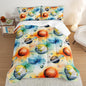 Universe Series Bedding Twin Size Comforter Set for Boys,Starry Sky Planets Bedding Set Comforter for Kids Boys Girls Bedroom Decor,Space Themed Bedding Set with 2 Pillowcases.