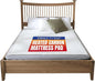 Heated Mattress Pad – Bed Warmer with 5 Heat Settings, 15-Hour Auto Shut-Off,Tencel & Microfiber, Anti-Radiation, Waterproof, Machine Washable, Single Controller, UL Listed, Twin, Single