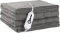 Electric Heated Blanket Full Size 72"x84" - Soft Fleece Heated Blanket with 4 Heating Levels ＆ 10 Hours Auto Off, Faster ＆ Warmer - Ash Grey