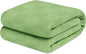 Avalon Bedding 100% Cotton Blankets Queen Size Thermal Blanket (90"x90") - Perfect Cotton Blanket Queen Size for Layering Bed in Any Season - Cotton Blankets for Bed (Green)