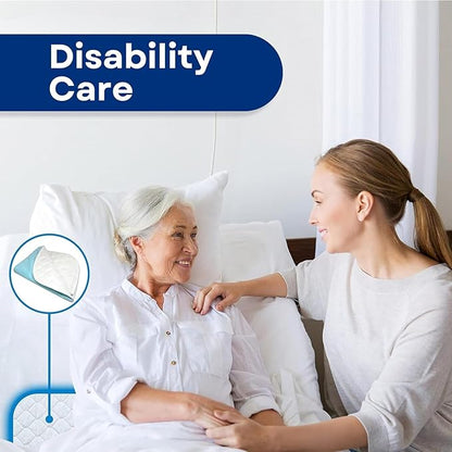 RMS Ultra Soft 4-Layer Washable and Reusable Incontinence Bed Pad - Waterproof Bed Pads, 34"X36"