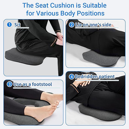 Bed Sore Cushion for buff & Wheelchair Cushion for Bedsores Prevention - Pain Relief for the Bedridden and Elderly- hemorrhoids treatment, Sciatica, Pressure Sores, Prostate Pillow, Coccyx, Post Natal
