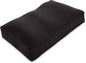 PILLOWY Premium Microbead Bed Pillow, Large Extra Fluffy But Supportive - Ultra Comfortable Sleep with Silk Like Anti Aging Cover 85% Spandex/ 15% Nylon Breathable, Cooling Matte Black