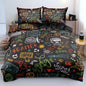 3D Print Gamepad Duvet Cover Set Gaming Comforter Covers and Pillowcases King Size Black Color Bed Set Gamer Beddings Boy Kid Bedroom Decorations…