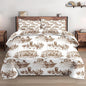 Full Size Comforter Set with 2 Pillowcase, American Desert Cowboy Soft 3 Pcs Bedding for Kids and Adults, Western Country Vintage Comforter Set for Room Bedroom Bed Decor