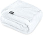 Bare Home Fleece Blanket - Throw/Travel - Ultra-Soft Lightweight for Bed, Sofa, and Couch - Luxury Microplush - Cozy Warm Blanket (Throw/Travel, White)