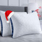 King Size Pillows Set of 2 - Cooling Hotel Luxury Bed Pillows for Sleeping 2 Pack, Supportive Breathable Down Alternative Gusseted Pillow for Side Stomach or Back Sleepers