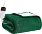 BOMOVA Heated Electric Blanket Twin - 62" x 84" Heating Blanket with 10 Heating Levels & 8 Hours Auto Off, Warm Flannel Blanket, Christmas Birthday Gifts for Women