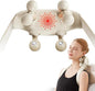 SKG Neck Massager for Pain Relief Deep Tissue Shiatsu Neck and Shoulder Cordless Neck Massager with Heat Christmas Gifts for Men and Women Dad Mom Grandpa H7 Ultra Beige