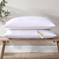 100% Eucalyptus Tencel Lyocell Cooling Pillowcases (2pc), Silky Soft & Smooth Pillow Cases, Sustainably Made, Sensitive Skin & Acne Pillowcase, Hypoallergenic - Std, White