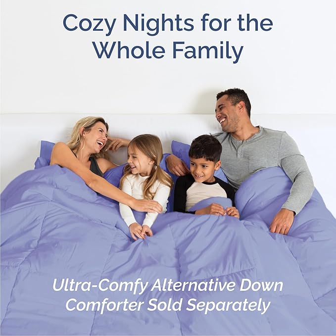 Full 6 Piece Sheet Set - Comfy Breathable & Cooling - Ultra Soft Hotel Luxury Bedding Set w/ 8-16 Inch Deep Pockets - 1 Flat & 1 Fitted Sheet & 4 Pillowcases - Wrinkle Free and Easy Care - Lavender