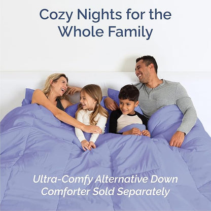 Full 6 Piece Sheet Set - Comfy Breathable & Cooling - Ultra Soft Hotel Luxury Bedding Set w/ 8-16 Inch Deep Pockets - 1 Flat & 1 Fitted Sheet & 4 Pillowcases - Wrinkle Free and Easy Care - Lavender