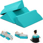 Fanwer Bed Wedges & Body Positioners (3 in 1), 40 Degree Wedges for Bed Positioning,Positioning Pillows for Elderly, Wedge Pillow for Bed Sores, Side Sleeping, After Surgery, Knees Elevated,Back Pain