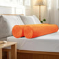 Inflatable Body Pillow for Adults Kids, 47 Inch Body Pillows for Side Sleeper, Travel Body Pillow for Bed, Long Bolster Pillow Round Cervical Cylinder Pillow for Sleeping