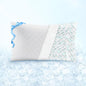 Sophia & William Cooling Bed Pillow for Sleeping (King Size) Adjustable Shredded Memory Foam Pillow for Side, Back and Stomach Sleepeers