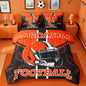 Feelyou Football Comforter Set King Size 7 Pieces Ball Games Bedding Set for Kids Boys Girls Rugby Bed in a BagFootball Bedroom Decor Rugby Sports