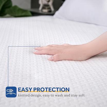 Sealy Heated Mattress Pad Full Size 54x75 Inch, Zone Heating Electric Bed Warmer with Deep Pocket, 10 Heat Setting Controller & 1-12 Hours Auto Shut Off, Knitted Breathable Heated Mattress Cover