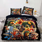 Italian Brainrot Bedding Duvet Cover Set,Funny Fusion AnimalsTwin Full Queen King Comforter Cover Bedding Set for Kids Boys Bed Decor Gifts ﻿ (Color 1,Queen (90" x 90"))