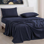 URBANHUT 1000 Thread Count King Sheet Set Egyptian Cotton Sheets, Long Staple Soft & Breathable, 4 Pc Bed Sheet Sets, Luxury Hotel Sateen Sheets Fits 16" Deep Pocket - Navy Blue
