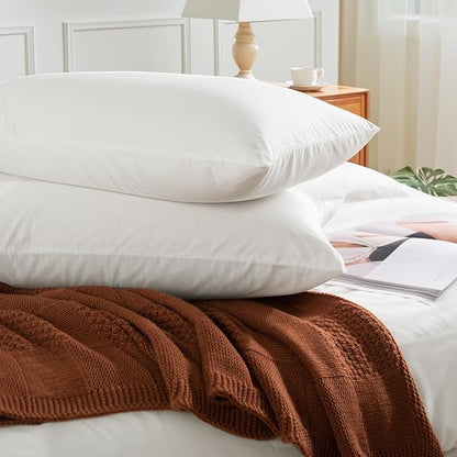 NEXHOME PRO Duvet Cover Set Super King 108"x98" Linen Look Textured Cream White Organic Natural 100% Washed Cotton Duvet Cover 3 Pieces Bedding Set with Zipper Closure, Breathable (No Comforter)