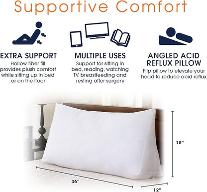 Cheer Collection Wedge Pillow Case