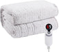 Electric Heated Blanket Full Size 72"×84" with 6 Heating Levels & 10Hs Auto Off, Heating Blanket Double Sided Sherpa, Fast Heating, Machine Washable for Christmas Gift - Light Gradient Purple