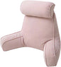 Reading Pillow for Sitting in Bed Adult & Teens, Large Backrest Pillow with Detachable Neck Support Cushion, Designed for Bed and Couch Sitting Up with Arms and Side Pocket.(Pink)