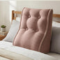 Daneey Reading Pillow for Bed Adult, Back Support Pillow for Bed, Sit Up Pillow Backrest Pink, 20 * 9 * 22IN