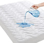 GRT Full Mattress Protector, 100% Waterproof Mattress Protector Full with Dual-Layers Protection, Noiseless Quilted Fitted Mattress Pad Cover with 8"-26" Deep Pocket
