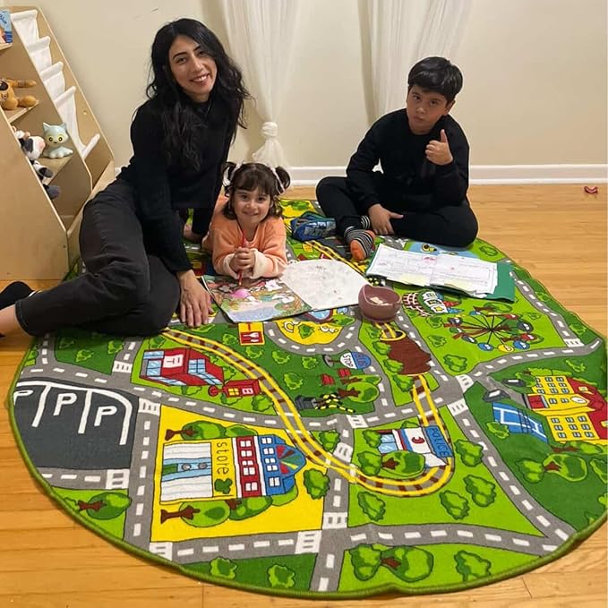 Booooom Jackson Road Rug for Kids