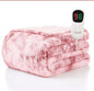Homemate Electric Heated Blanket Full Size - 72"x84" Heating Blanket Full Size 1/2/4/6/8 Hours Auto-Off 10 Heat Level Over-Heat Protection Luxury Faux Fur Sherpa ETL Certification