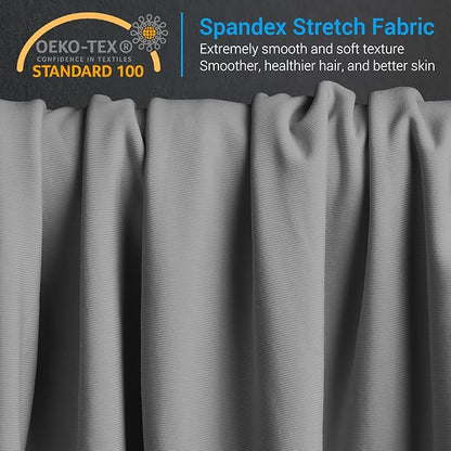 Avolare Cooling Body Pillow Pillowcase, Arc-Chill Q-max>0.5 Body Pillow Cover for Hair Skin and Hot Sleepers, Soft Silky 20" x 54" Summer Long Pillow Cover with Zipper 1 Pack - Grey