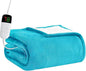 BOMOVA Heated Electric Blanket Full Size - 72" x 84" Heating Blanket with 10 Heating Levels & 8 Hours Auto Off, Warm Flannel Blanket, Christmas Birthday Gifts for Women