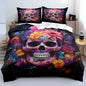 Halloween Bed Duvet Cover Sets Full Set with 2 Pillowcases for Kids Girls Teens Adult Bedroom Decor