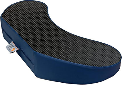 Bedsore Rescue Positioning Pillow Wedge - Tailbone, Sacrum, Buttocks, Standard Size 100-250bs - Hypoallergenic + Moisture Proof - Non-Slip Turning Wedge - Medical Grade Hospital to Home - Made in USA