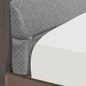 4 Modes Queen Size Pillow Wedge for Headboard Gap, Foldable Bed Wedge Pillow, Bed Gap Filler Fill The Gap (0-7"), Mattress Gap Filler Long Pillow Between Headboard and Mattress (Dark Grey, Queen)