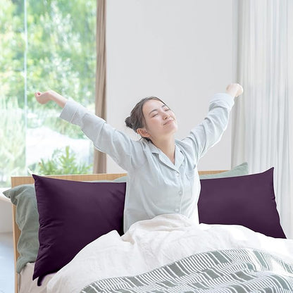 Utopia Bedding Full Body Pillow for Adults (Purple, 20 x 54 Inch), Long Pillow Insert for Sleeping, Ideal for Side Sleepers