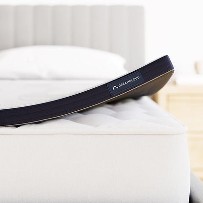 DreamCloud Firm Mattress Topper - King - 2" Gel Memory Foam Mattress Topper - Breathable & Comfortable - Support & Pressure-Relief - CertiPUR-US Certified
