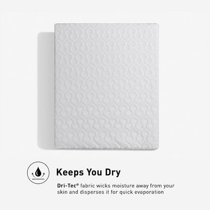 Bedgear Split King Dri-Tec Mattress Protector – Waterproof, Breathable, Washable, Adjustable Base Compatible – Deep Pocket Fitted Pad Fits 18” Mattress – White