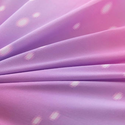 6Pcs Pink Comforter Set Full for Kids Girls, Pink Art Tie Dye Bedding Sets with Sheets, Bed in A Bag Full(1 Comforter, 1 Flat Sheet, 1 Fitted Sheet, 1 Cushion Cover, 2 Pillowcases)