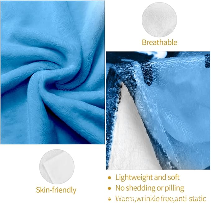 Flamingo Blanket - Plush, Soft, Comfy, Lightweight, Warm, Fuzzy, Cozy Flannel Throw Blanket Perfect for Couch, Travel, Bed, Office, Outdoor - 60in×80in(color47)